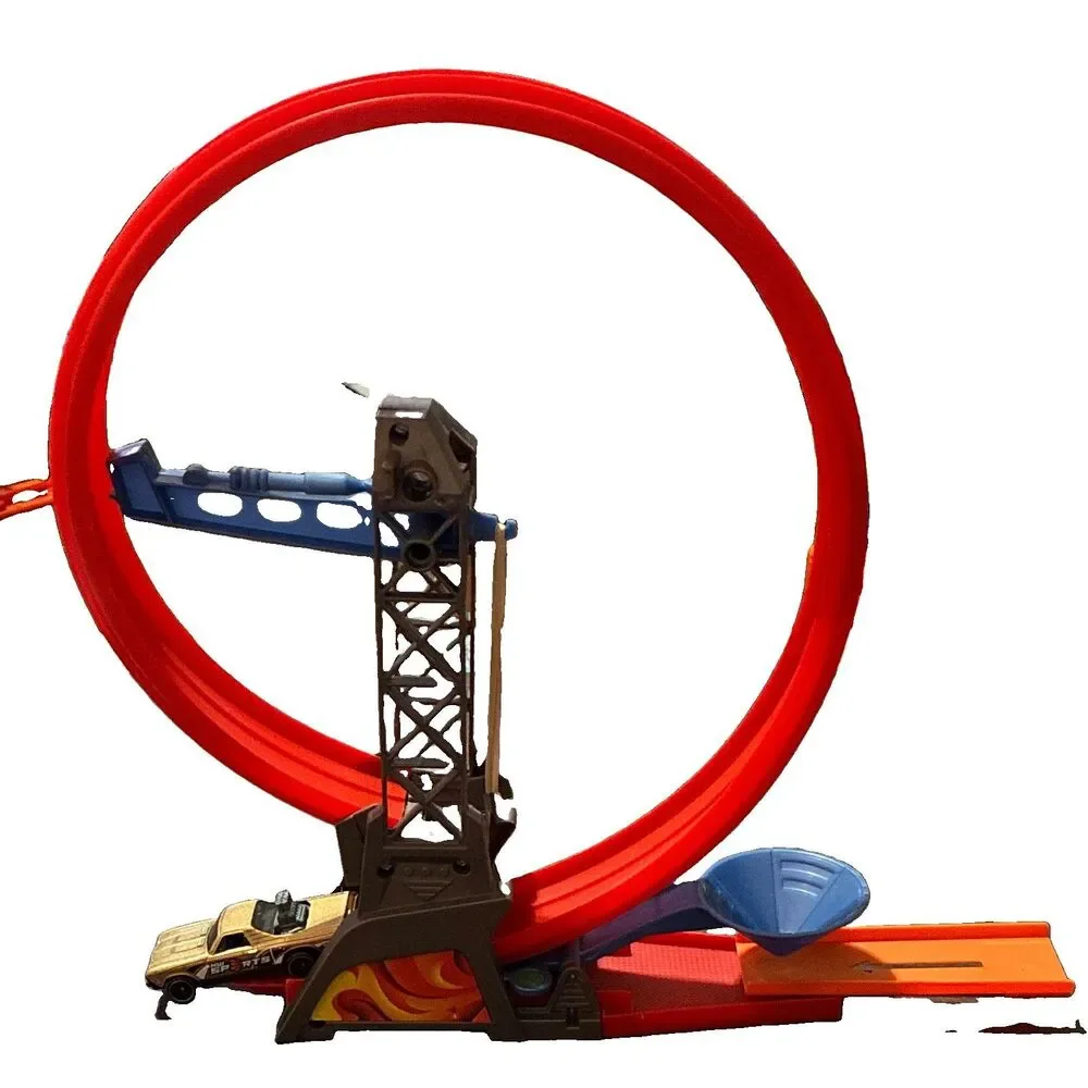 Hot Wheels Trick Tracks Triple Stunt Starter Loop Module L8956 Parts 2007